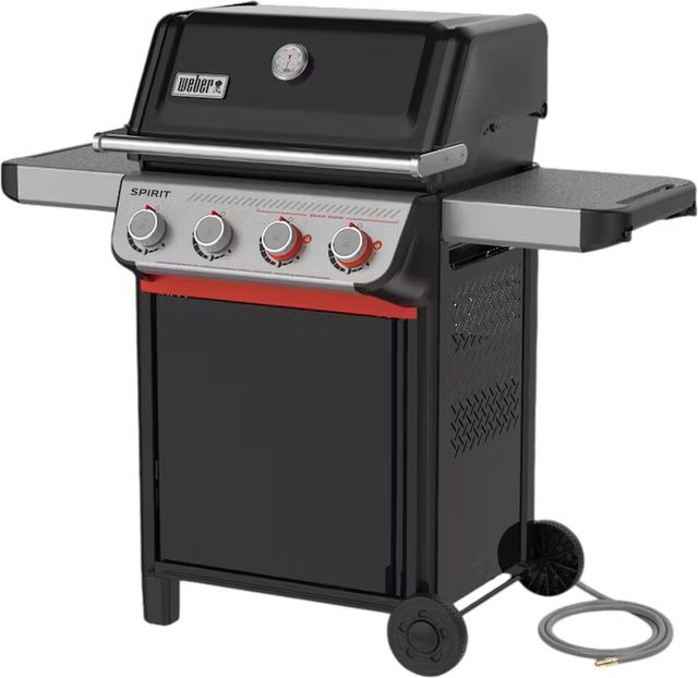 Weber® Spirit® E-425 4-Burner Black Natural Gas Freestanding Grill-2