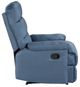 Homelegance® Colin Blue Reclining Chair-3