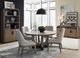 Magnussen Home® Tristan Beige/Swiss Coffee Brown Upholstered Arm Chair-1
