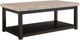 Elements International Kansas 2-Piece Espresso Occasional Table Set-1