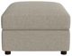 Bassett® Furniture Cuztomizable Allure Ottoman-2