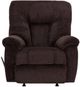 Franklin™ Connery Earth Chocolate Manual Swivel Rocker Recliner-1
