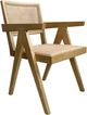 Moe's Home Collection Takashi 2-Piece Natural Arm Chair Set-0