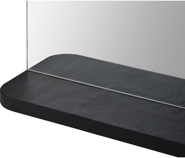 Renwil® Lucila Black Mirror with Shelf-4