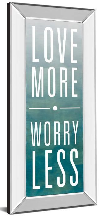 Classy Art Love by Sd Studios Mirror Framed Wall Art-1