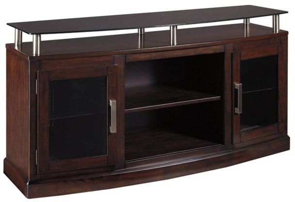 Signature Design by Ashley® Chanceen Dark Brown 60" TV Stand-0