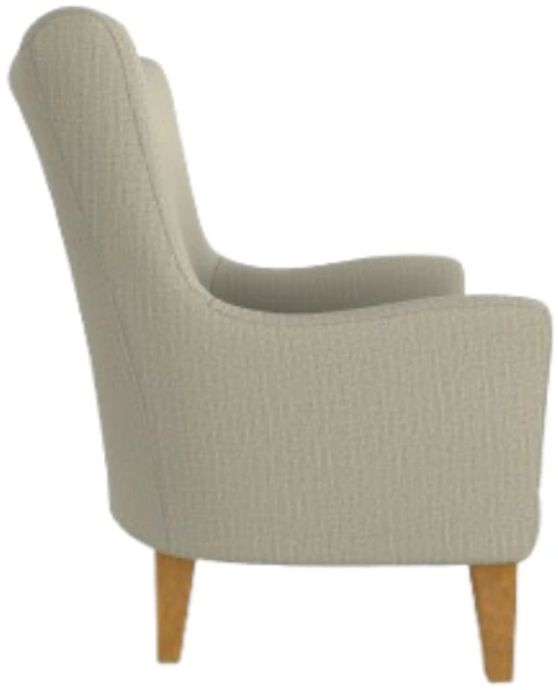 Best® Home Furnishings Customizable Novae Wing Chair with Honey Birch Legs-2