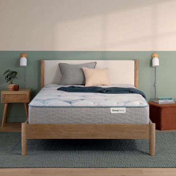 Beautysleep® Dream Weaver™ 13.75" Pocketed Coil Plush Quilted Tight Top Queen Mattress