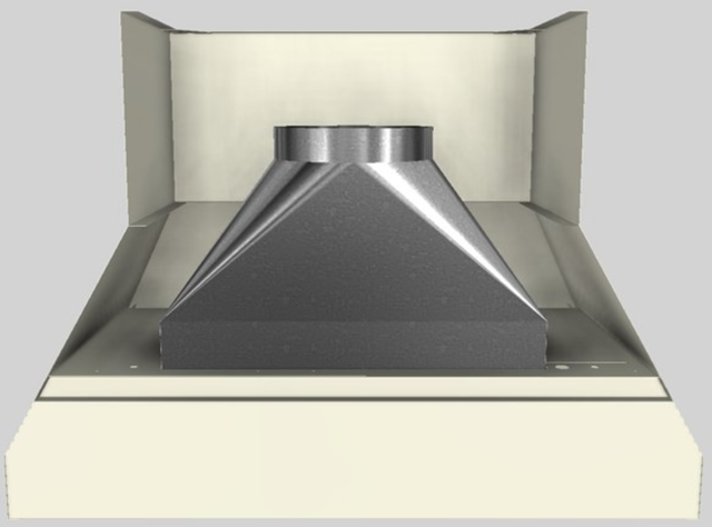Vent-A-Hood® 42" Biscuit Wall Mounted Range Hood-3