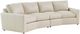 Lexington Home Silverado Ashbury 2-Piece Ivory Leather Sectional Sofa-0