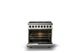 Viking® 7 Series 36" Pure White Pro Style Dual Fuel Range-1