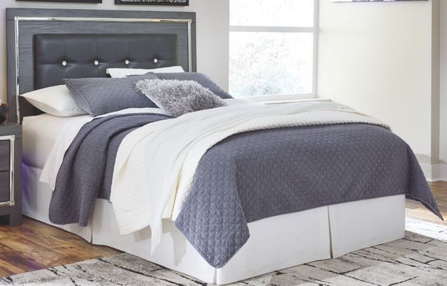 Signature Design by Ashley® Lodanna Gray Queen Upholstered Panel Headboard-1