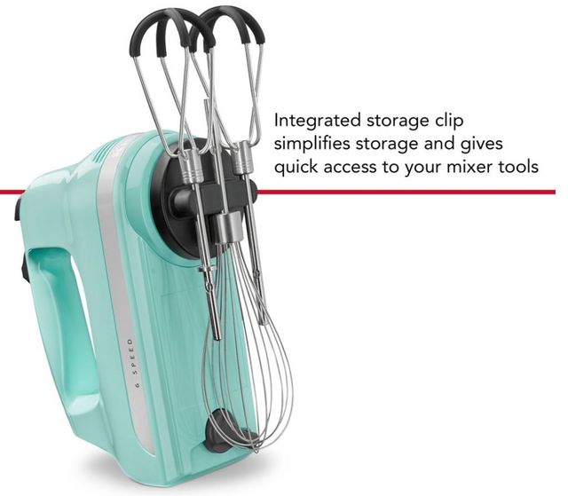 KitchenAid® 6 Speed Ice Hand Mixer-2
