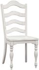Liberty Furniture Magnolia Manor Antique White Ladder Back Side Chair-0