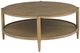 Fairfield® Maxwell Sunlit Oak Round Cocktail Table-3