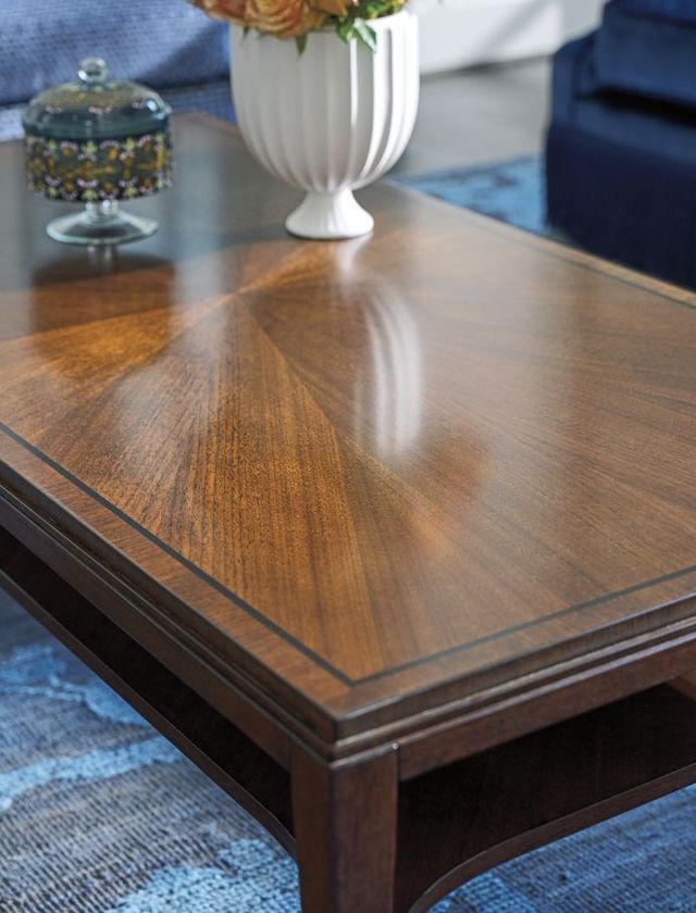 Lexington Home Rendezvous Andora Starburst Brown Cocktail Table-2