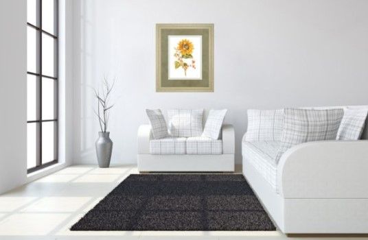 Classy Art Floursack Autumn I on White by Danhui Nai Wall Art-2