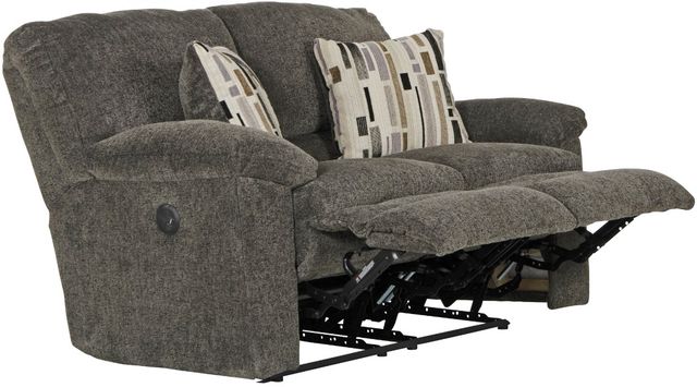 Catnapper® Tosh Pewter Power Reclining Loveseat-2