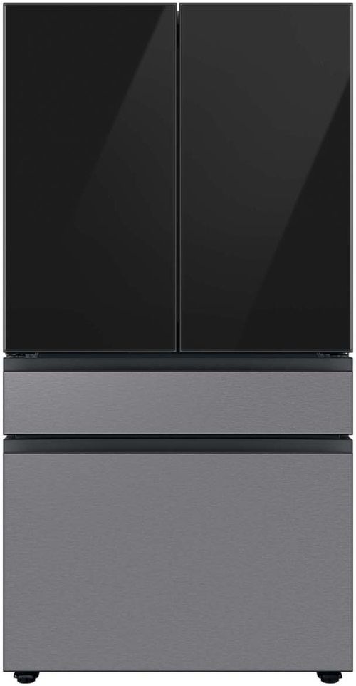 Samsung Bespoke 36" Stainless Steel French Door Refrigerator Bottom Panel-3