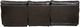 Catnapper® Como 3-Piece Chocolate Right Arm Facing Manual Reclining Sectional-3