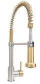 ZLINE Autograph Edition Apollo Brushed Nickel Pull Down Spring Single Handle Kitchen Faucet-0