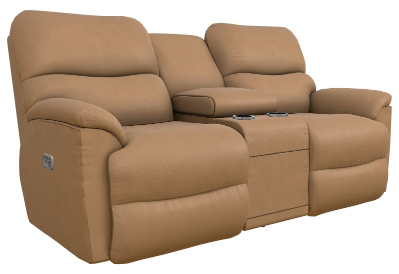 La-Z-Boy® Trouper Power Reclining Loveseat with Headrest and