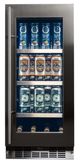 Silhouette® 3.1 Cu. Ft. Stainless Steel Frame Beverage Center-0