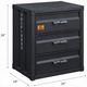 ACME Furniture Cargo Gunmetal 3-Drawer Chest-2