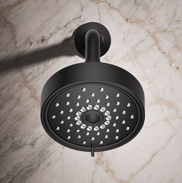 KOHLER® Purist® Matte Black 1.75 GPM 3-Function Showerhead-4