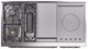 Ilve® Nostalgie II Series 48" Blue Grey Pro Style Dual Fuel Range-3