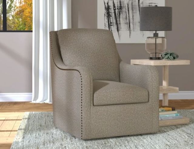 Emerald Home Anna Taupe Swivel Chair-1