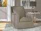 Emerald Home Anna Taupe Swivel Chair-1