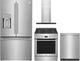 Electrolux® 4 Piece Stainless Steel Gas Kitchen Package-0