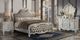 ACME Furniture Versailles II Bone White/Vintage Gray Upholstered Eastern King Panel Bed-4