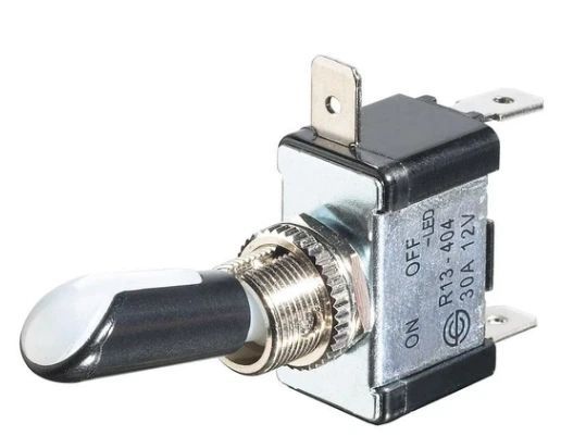 RadioShack SPST 12V DC Illuminated Switch-0