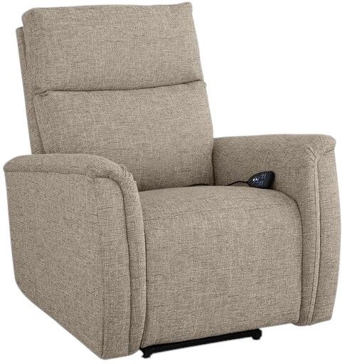 Bassett® Furniture Customizable Harris Pad Arm Lay Flat Swivel Power Lift Recliner-1