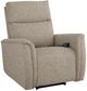 Bassett® Furniture Customizable Harris Pad Arm Lay Flat Swivel Power Lift Recliner-1
