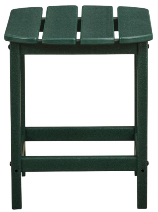Signature Design by Ashley® Sundown Shores Green Polyethylene Outdoor End Table-2