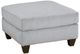 Affordable Furniture 4100 Herringbone Silver Ottoman-0