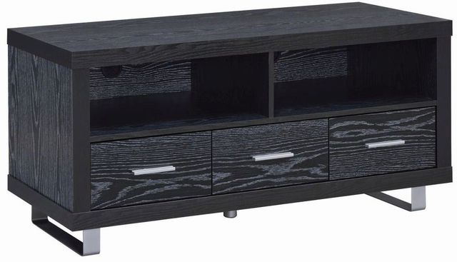 Coaster® Alton Black Oak 48″ 3-Drawer TV Console-0