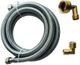 Comerco 72" Stainless Steel Dishwasher Connector Kit-0