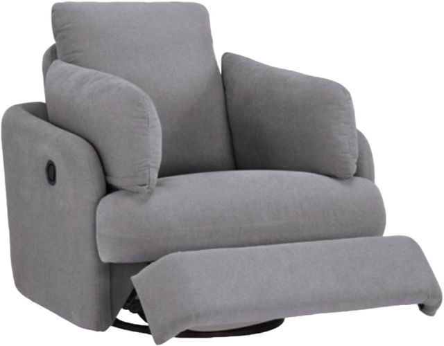 Signature Design by Ashley® Modmax Granite Manual Swivel Glider Recliner-4