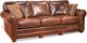 Campio Furniture Legacy Leather Broadway Brown Sofa-0