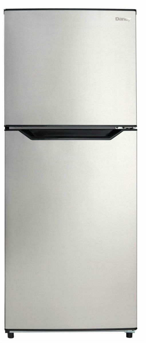 Danby® 24 in. 11.6 Cu. Ft. Stainless Steel Compact Top Freezer Refrigerator-0
