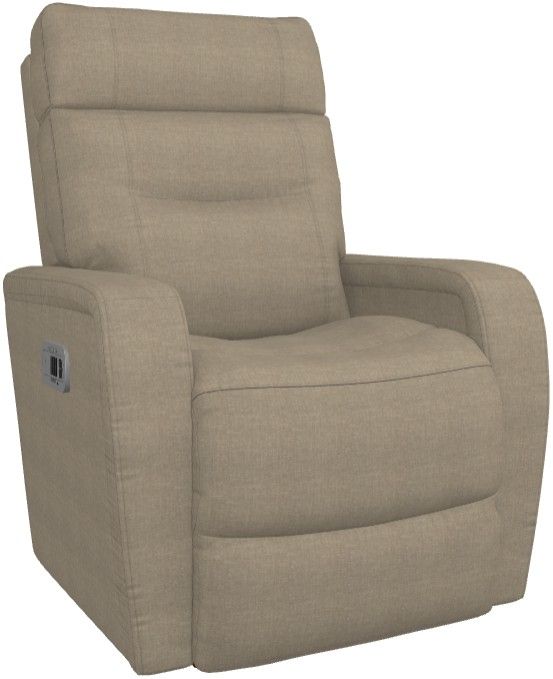 La-Z-Boy® Baron Brindle Power Rocking Recliner with Headrest-0