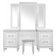 Homelegance® Tamsin White Metallic Vanity Dresser with Mirror-2