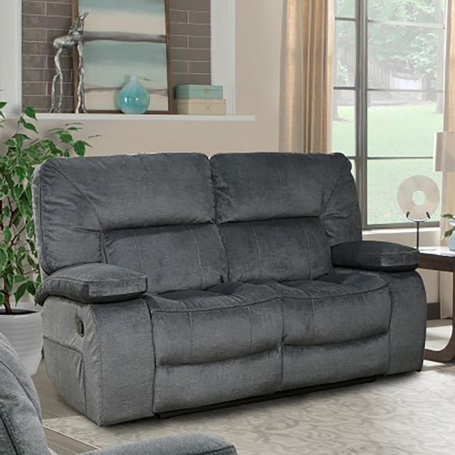 Clearance Parker House® Chapman Polo Manual Reclining Loveseat-3