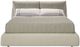 Natuzzi Editions Customizable Orbitale King Upholstered Panel Bed-1