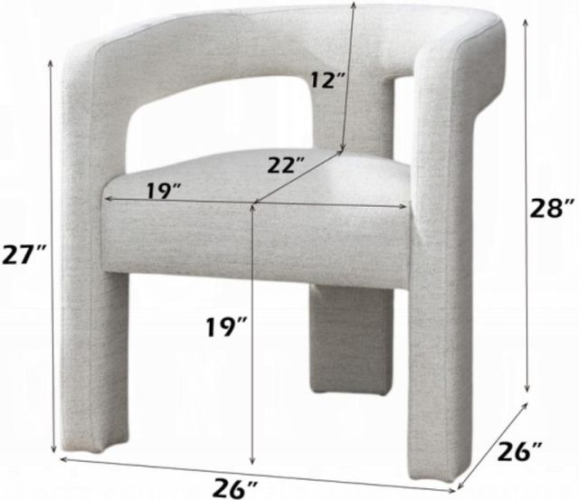 ACME Furniture Lomas 2-Piece Beige Dining Side Chair Set-2