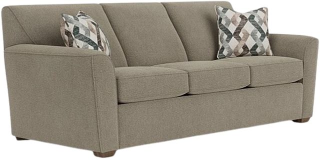 Flexsteel® Lakewood Gray Dove Sofa-0